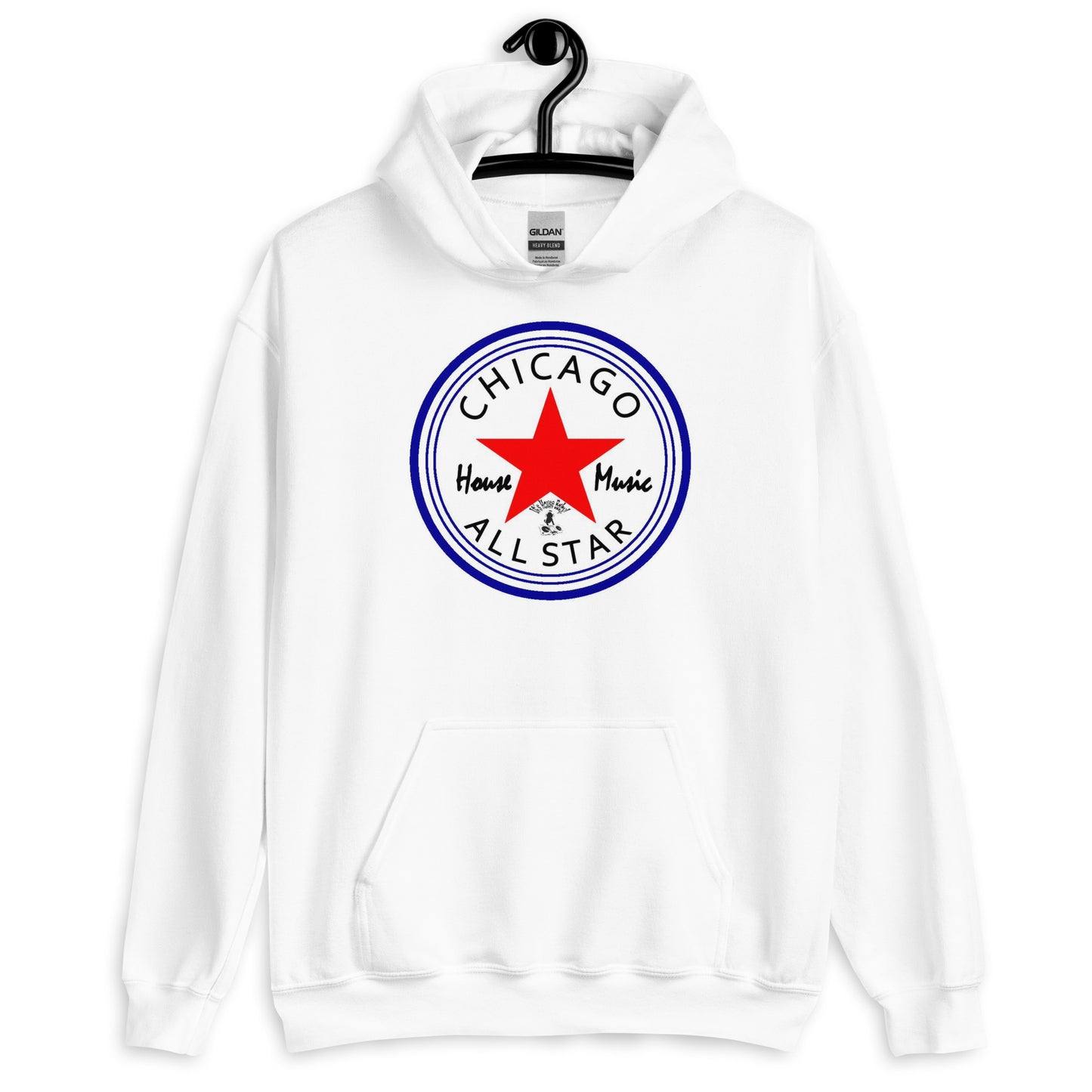 Chicago House Music AllStar original logo Unisex Hoodie
