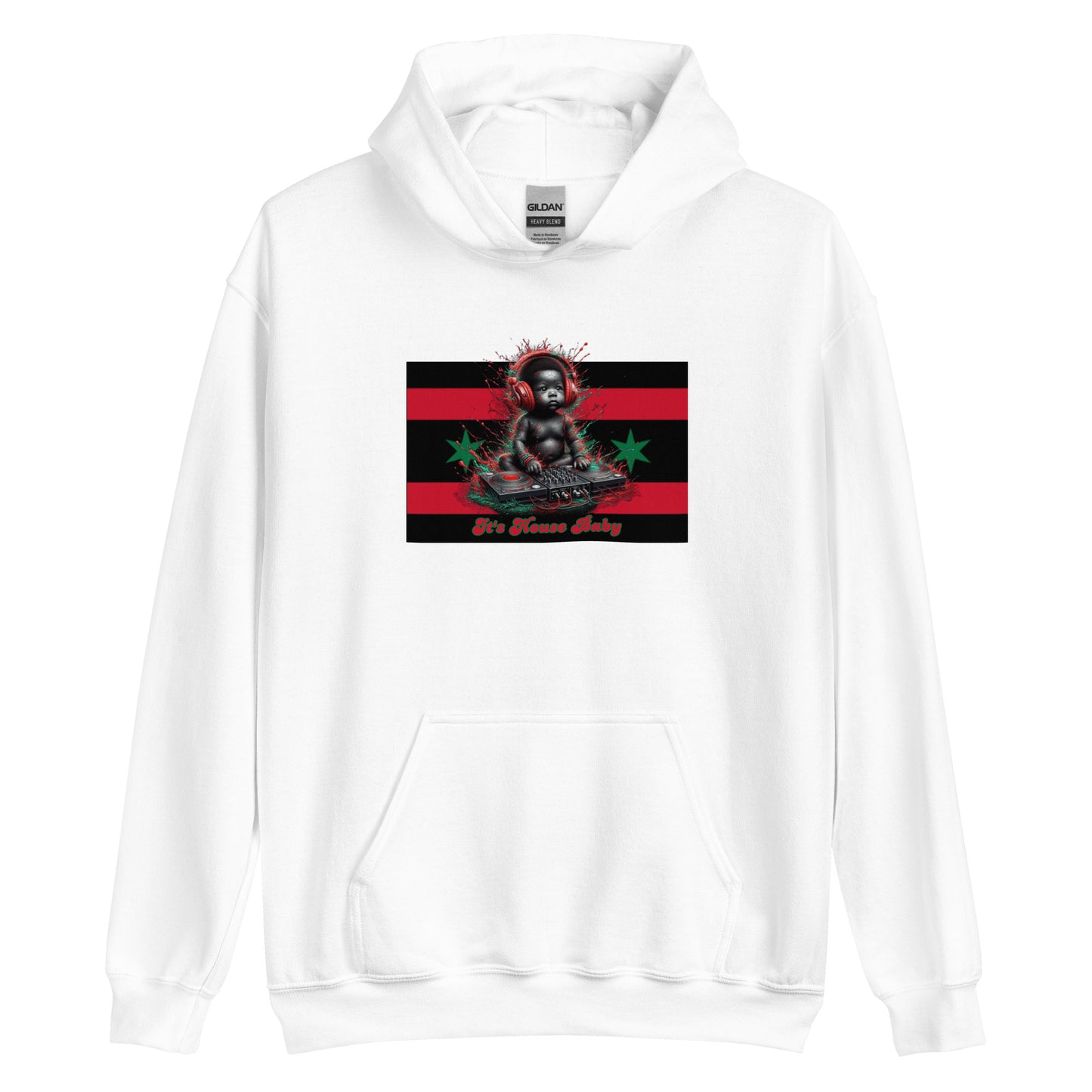 IHB Chi Flag RBG Splash Baby Unisex Hoodie