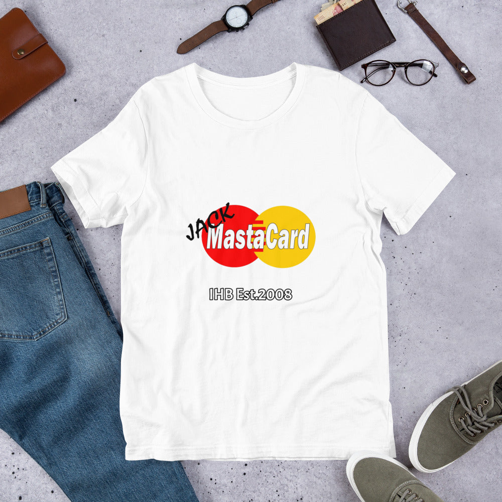 Jack Masta Card Unisex t-shirt