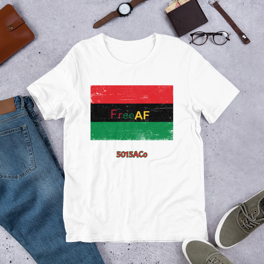 FreeAF 2.0 Juneteenth Unisex t-shirt
