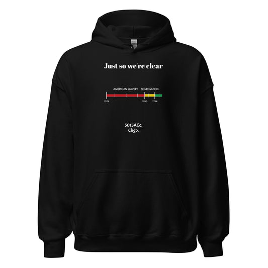 Just So We're Clear Unisex Hoodie