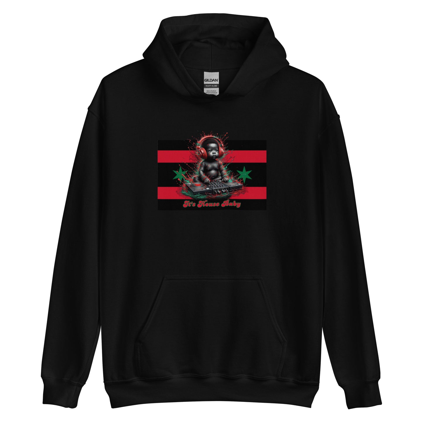 IHB  Chi Flag RBG Splash Baby Unisex Hoodie