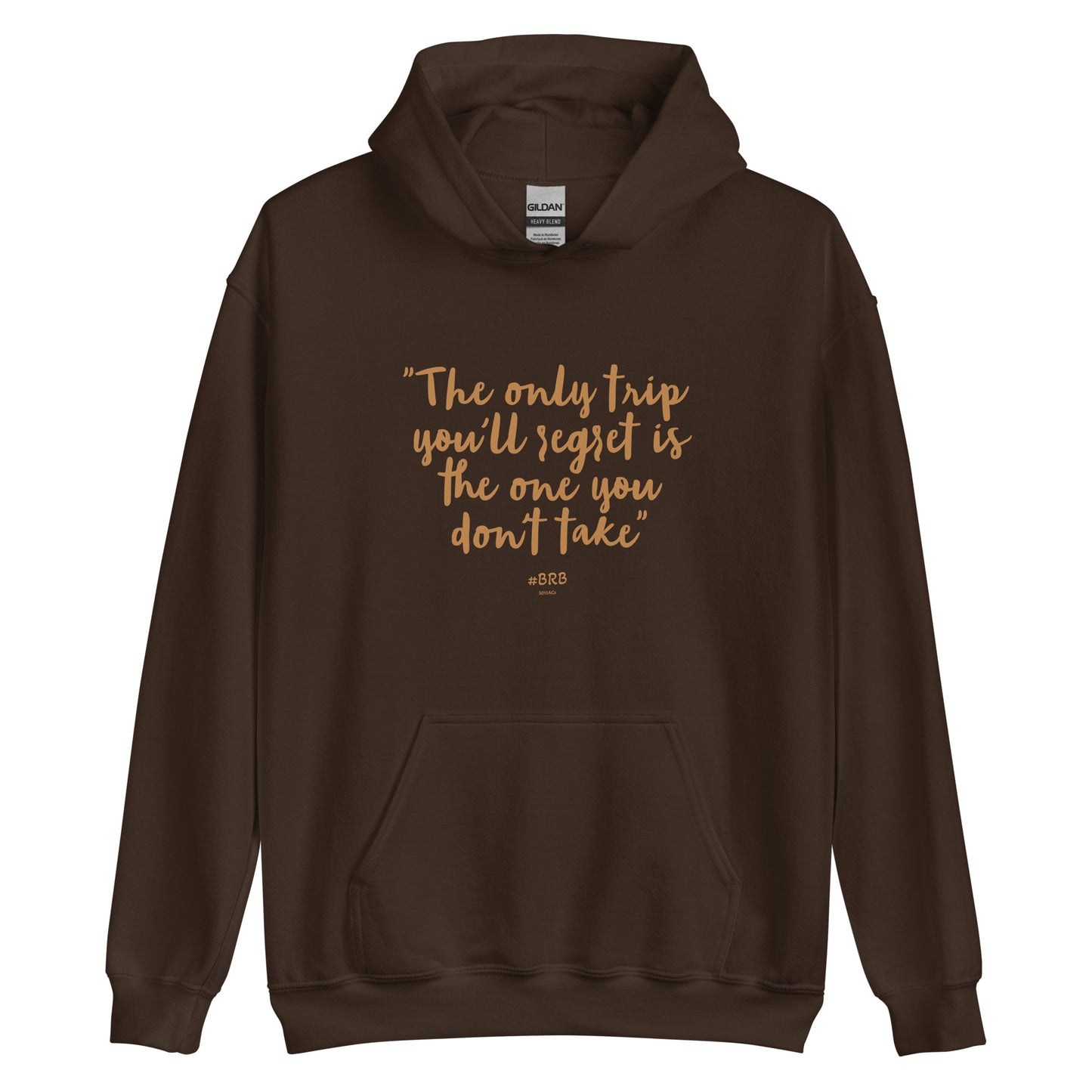 No Trip Regrets nude print Unisex Hoodie