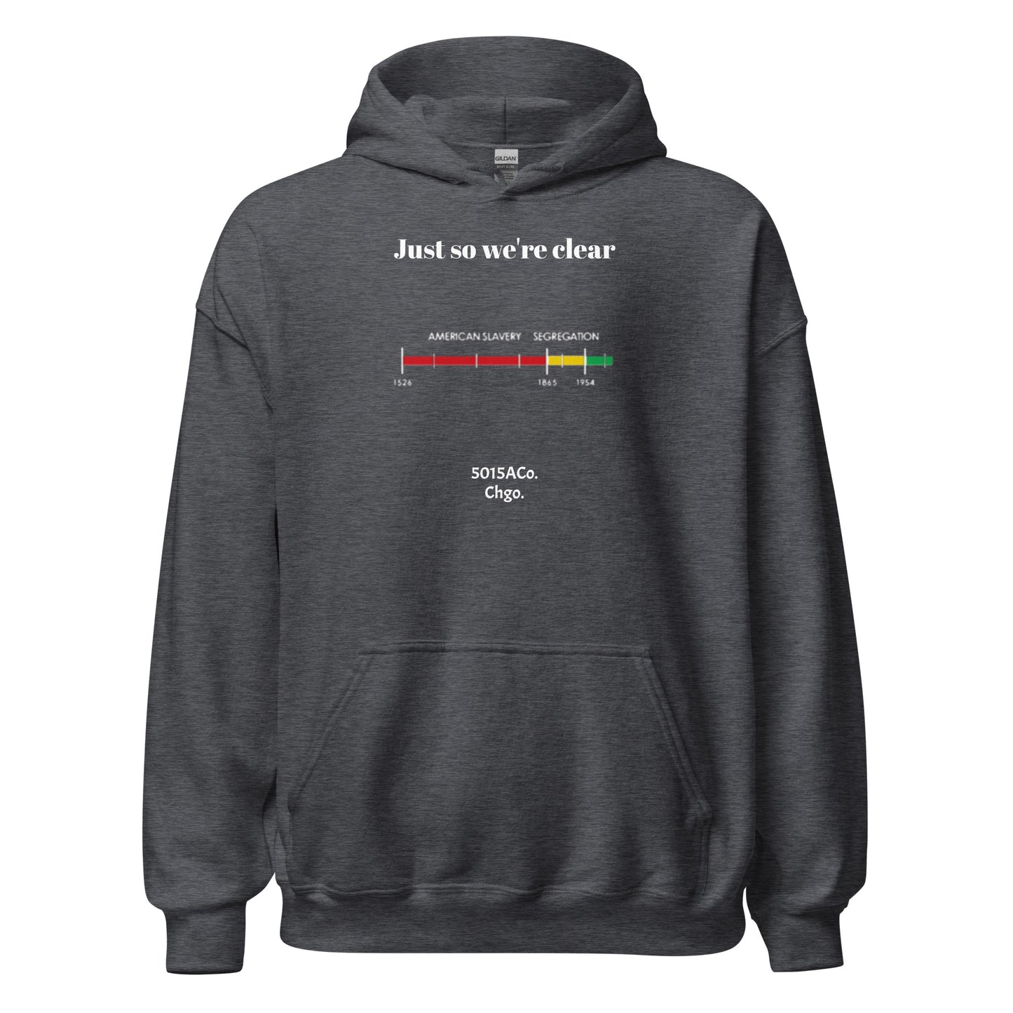 Just So We're Clear Unisex Hoodie