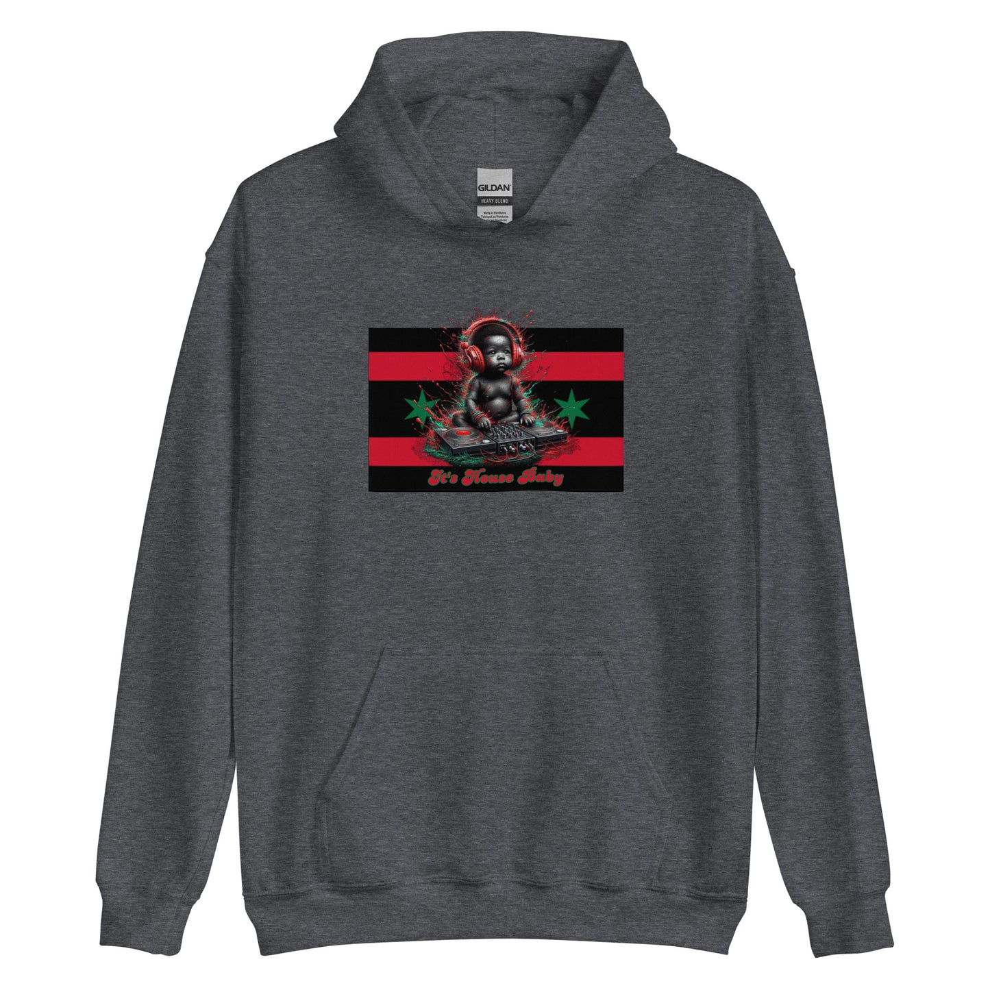 IHB  Chi Flag RBG Splash Baby Unisex Hoodie