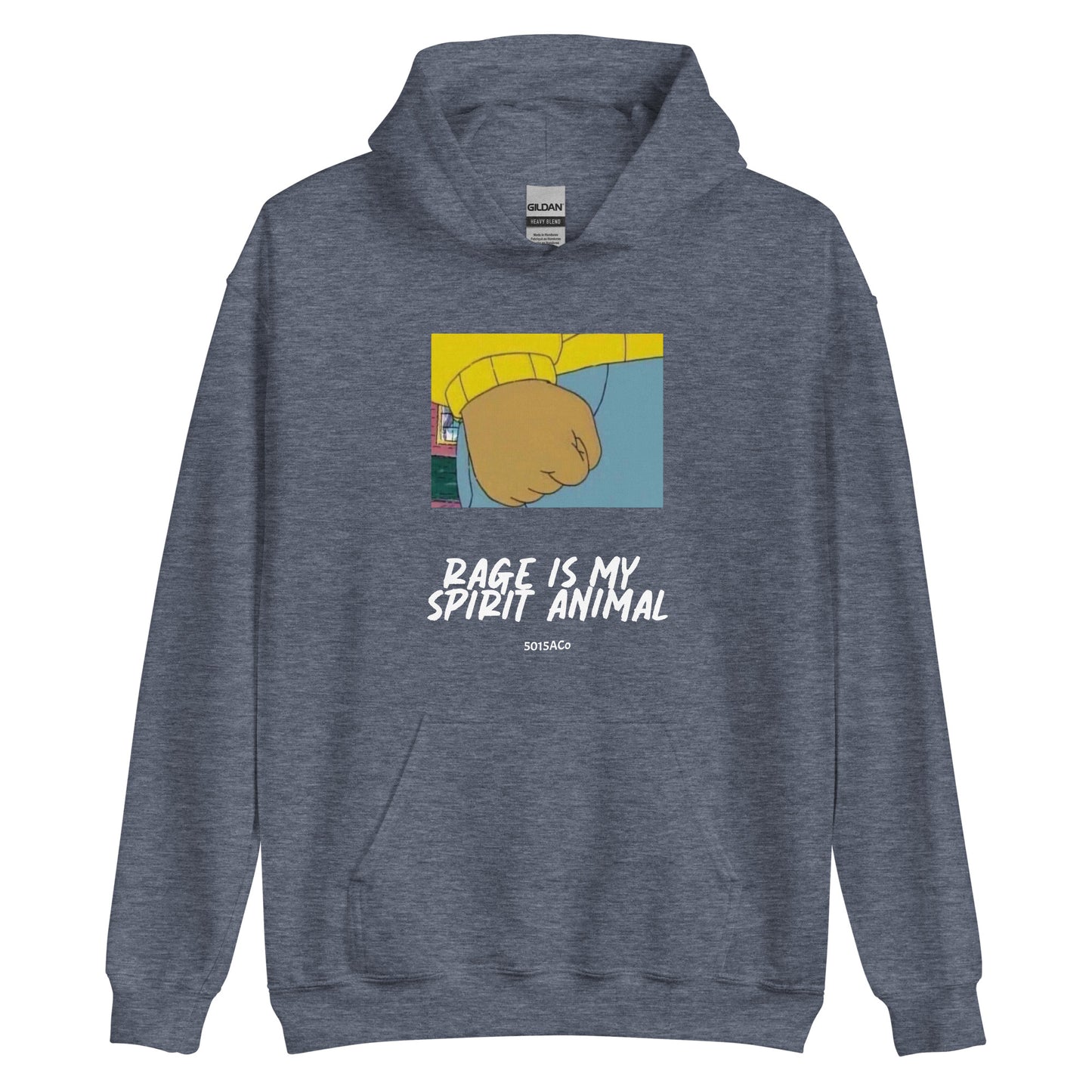 Rage Spirit Animal Unisex Hoodie