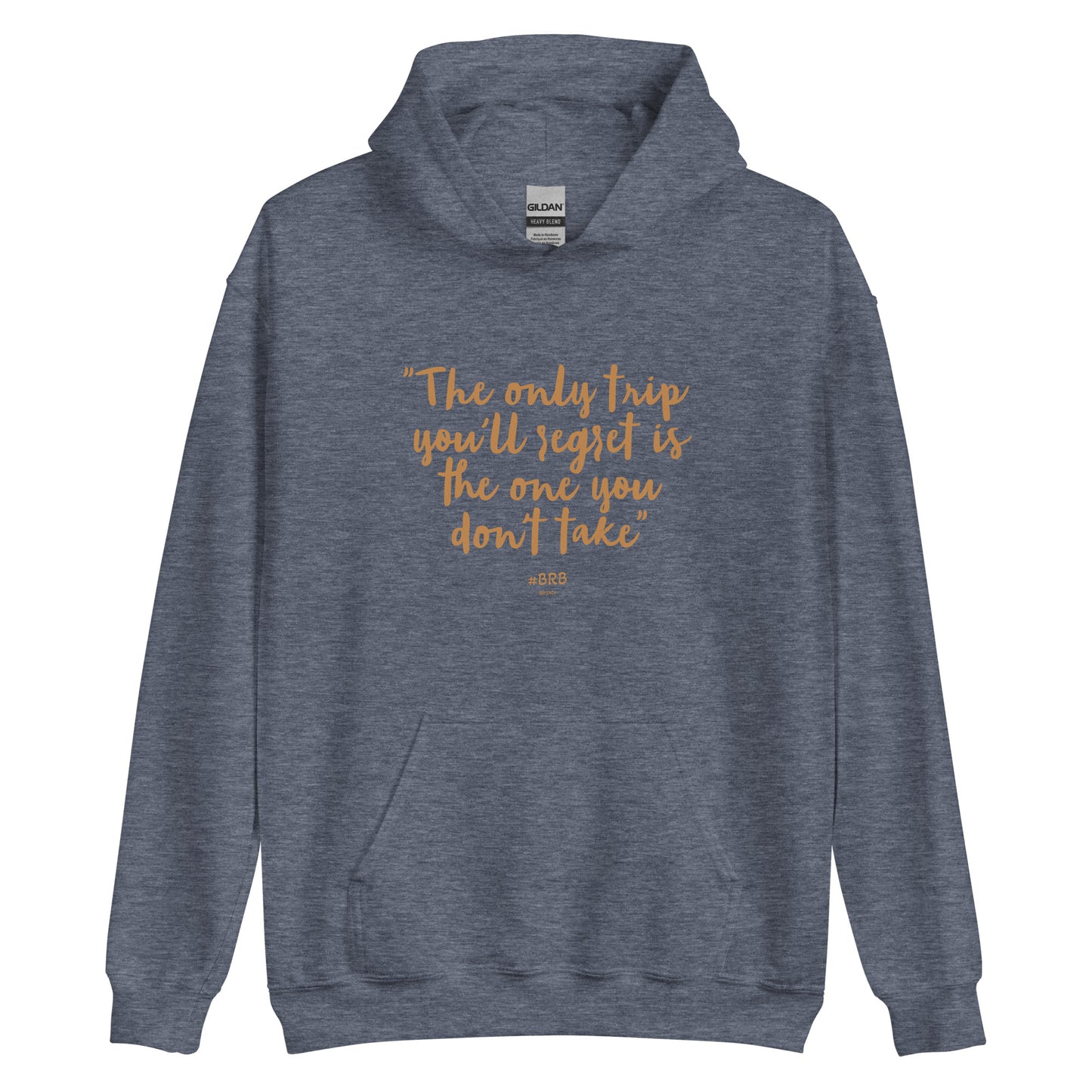 No Trip Regrets nude print Unisex Hoodie