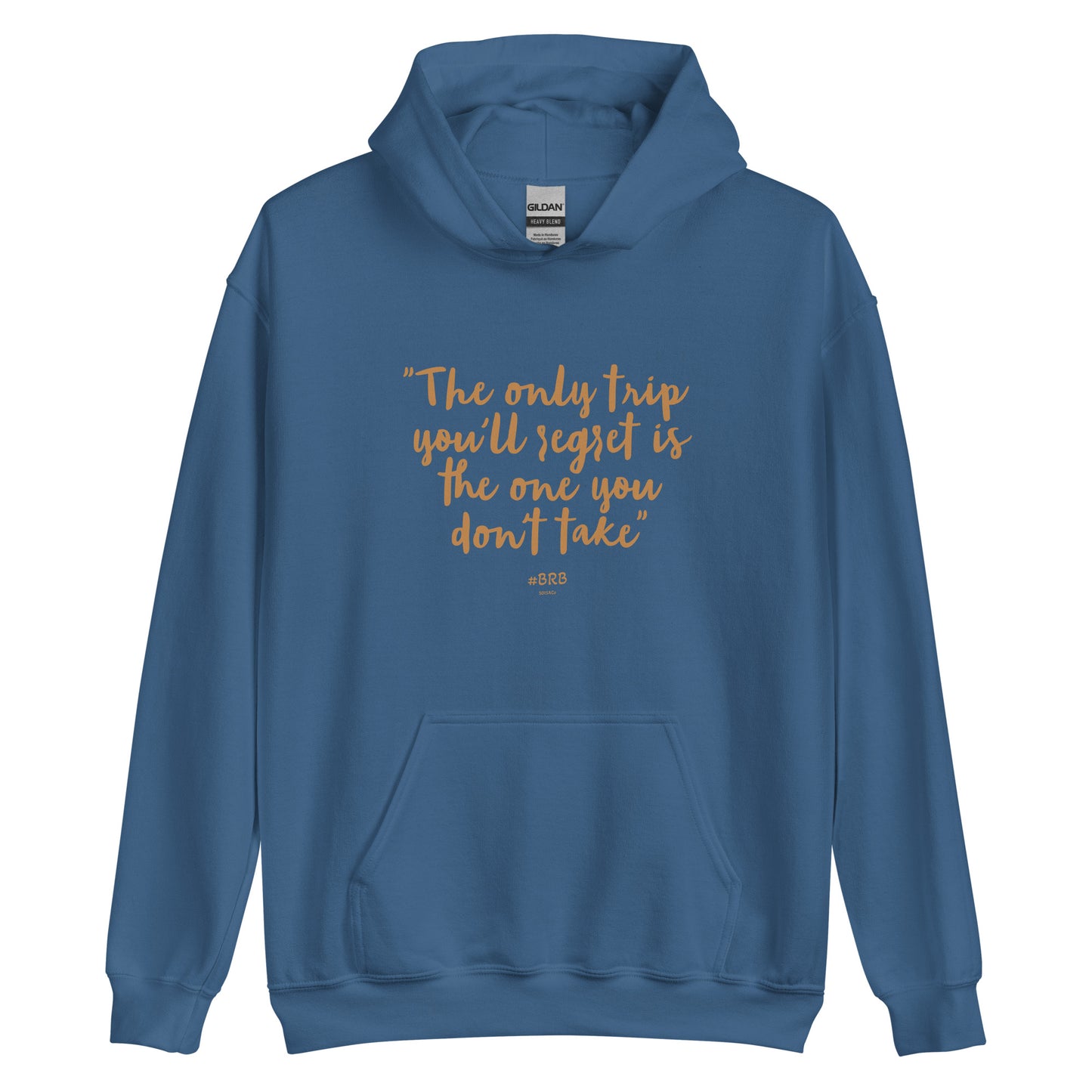 No Trip Regrets nude print Unisex Hoodie