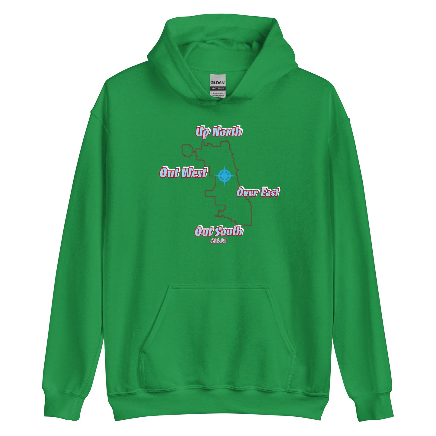 ChiAF Directional Unisex Hoodie