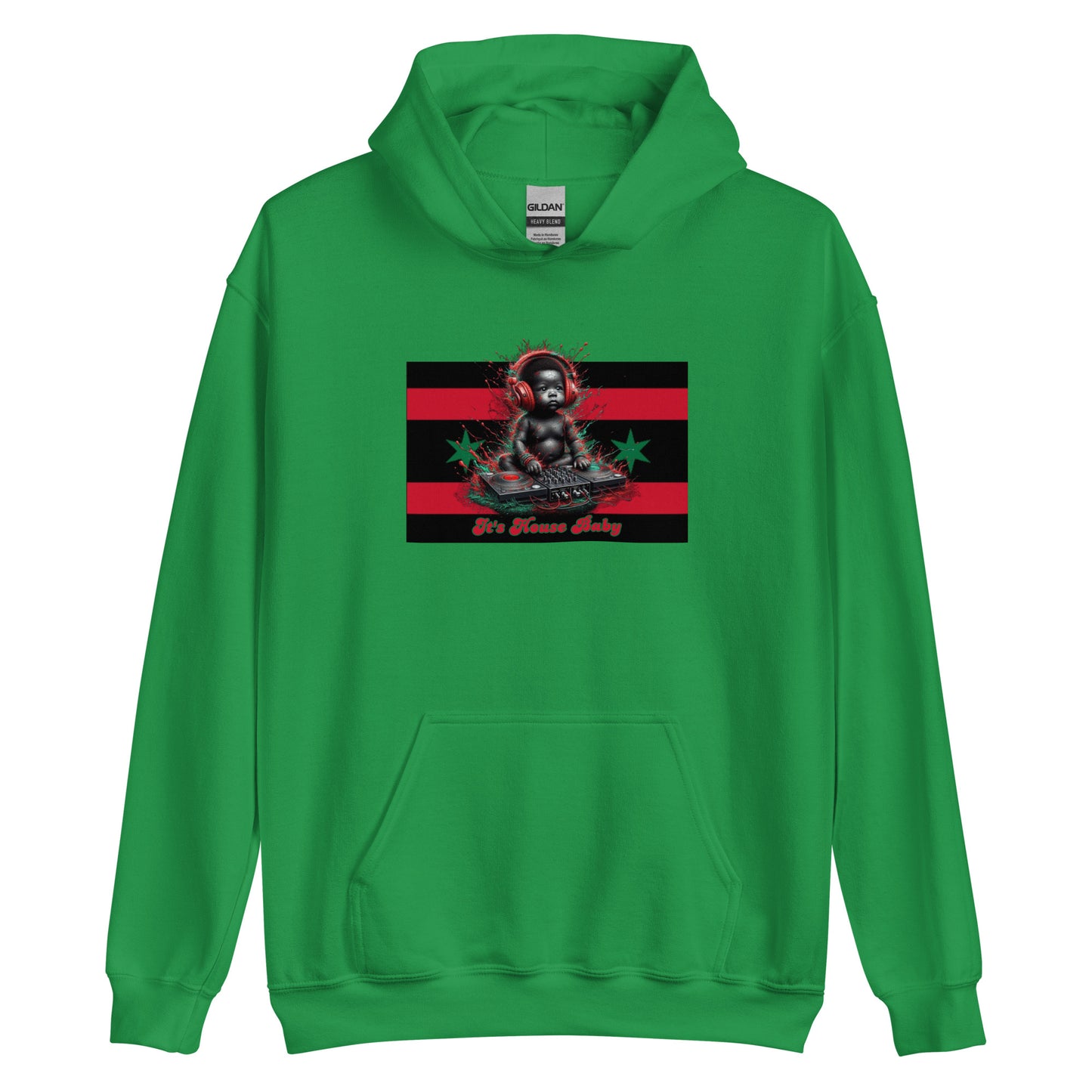 IHB  Chi Flag RBG Splash Baby Unisex Hoodie