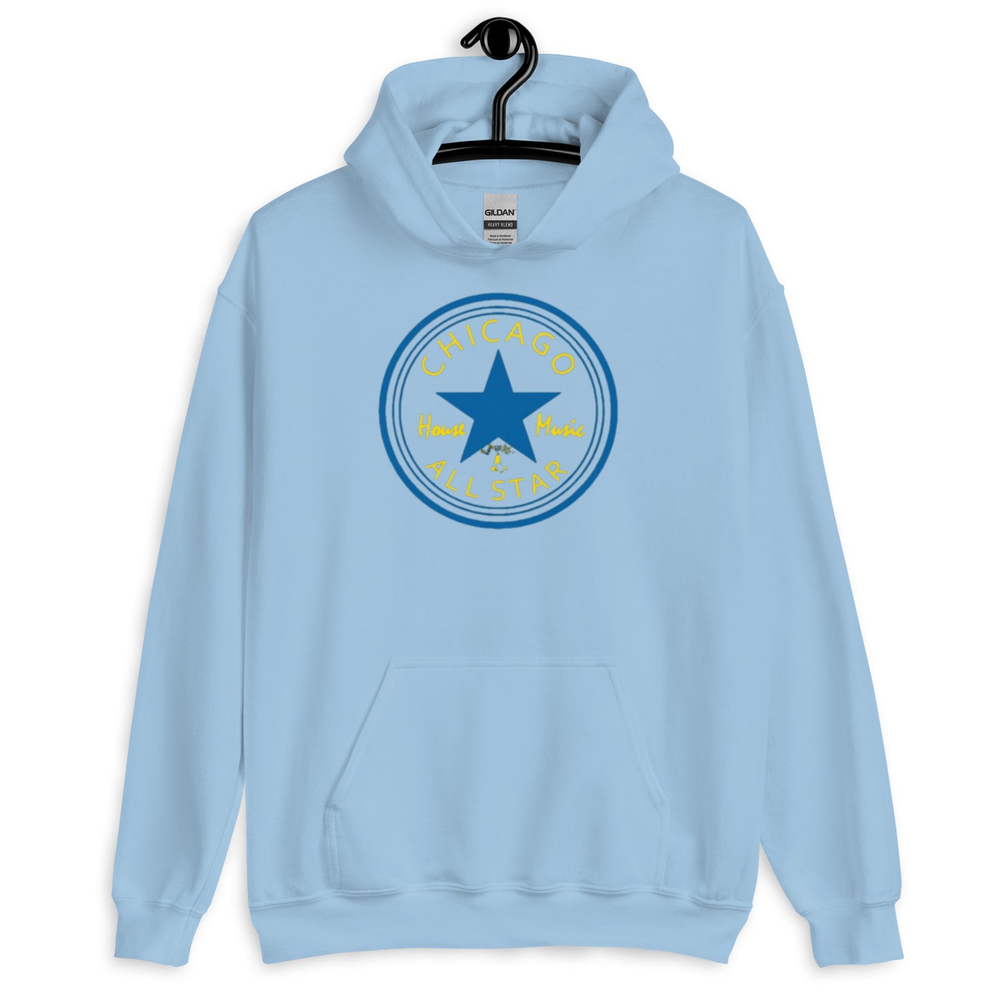 Chicago House Music All-Star royal/gold Unisex Hoodie