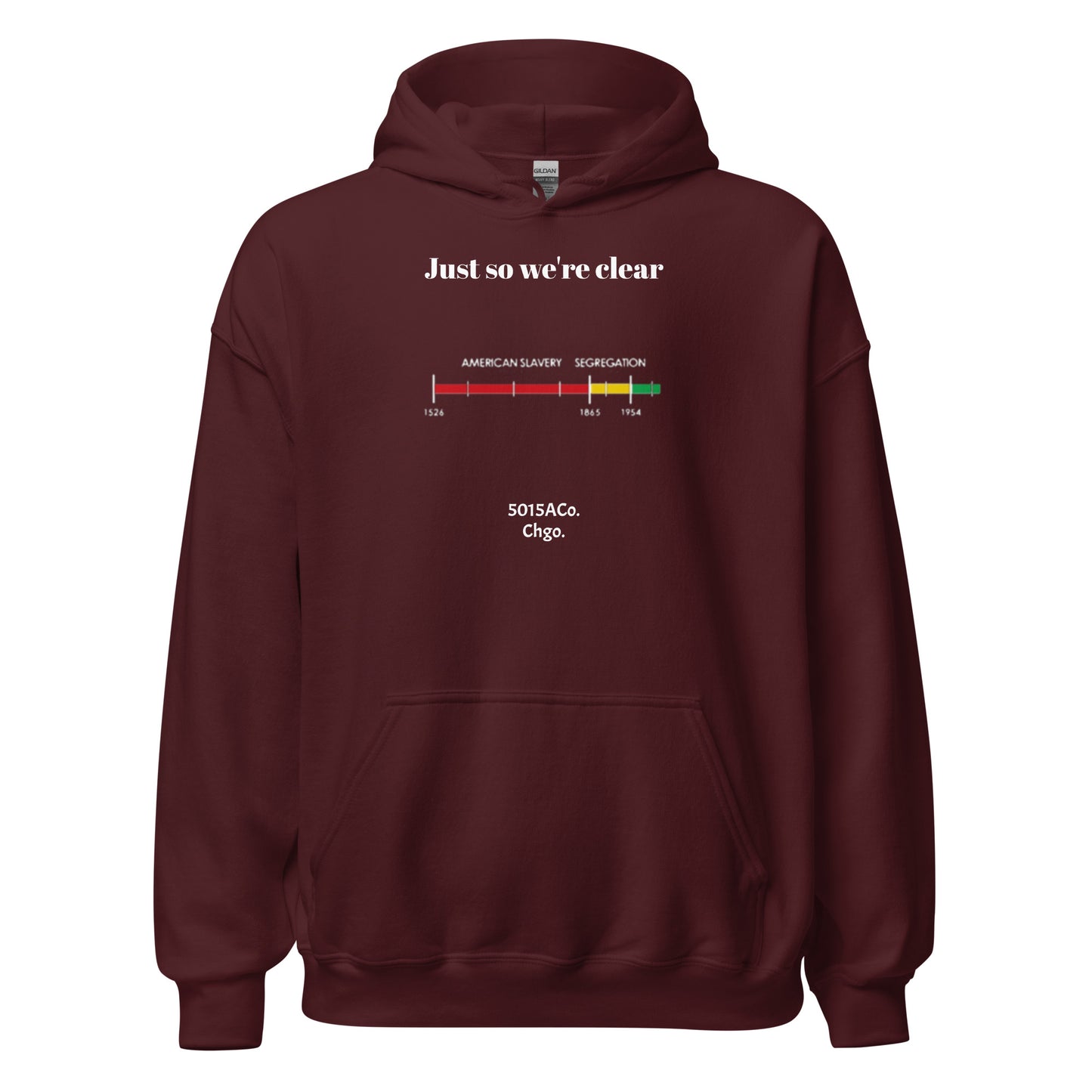 Just So We're Clear Unisex Hoodie