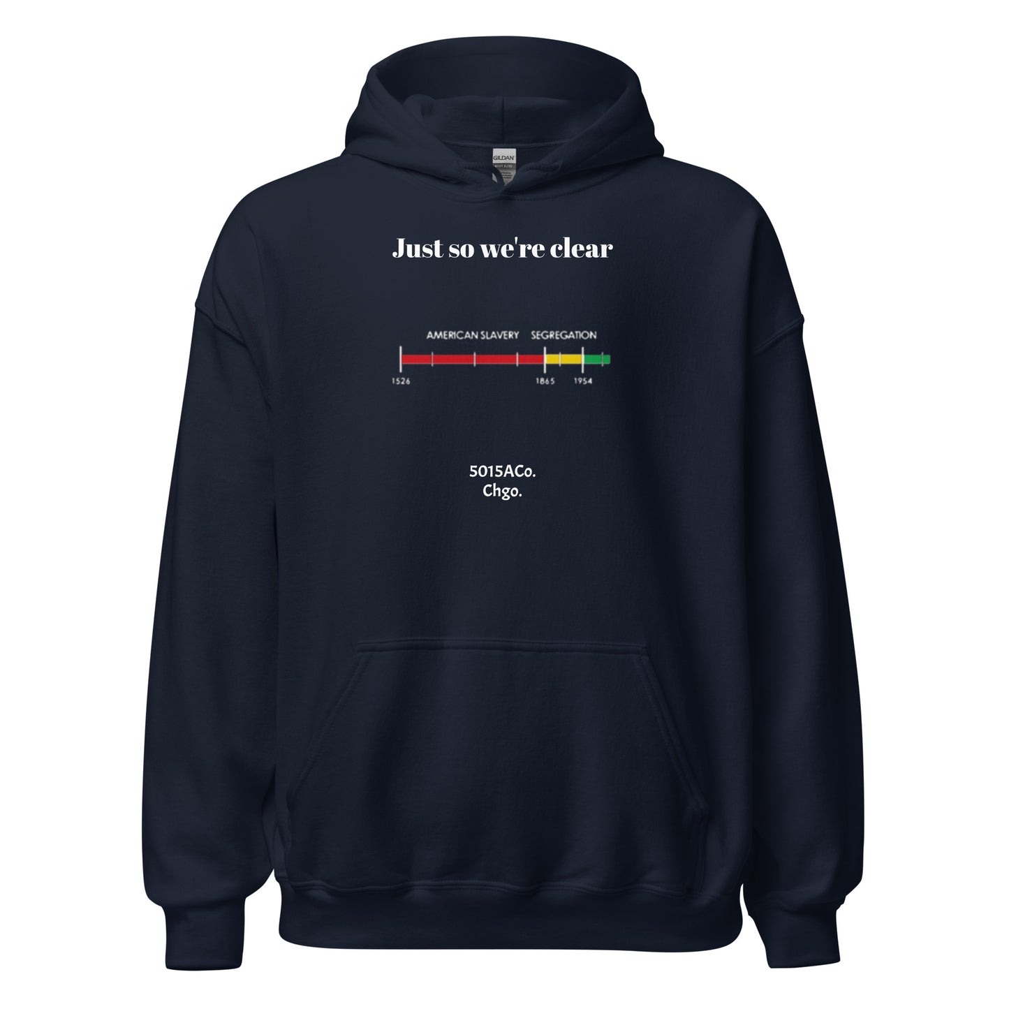 Just So We're Clear Unisex Hoodie