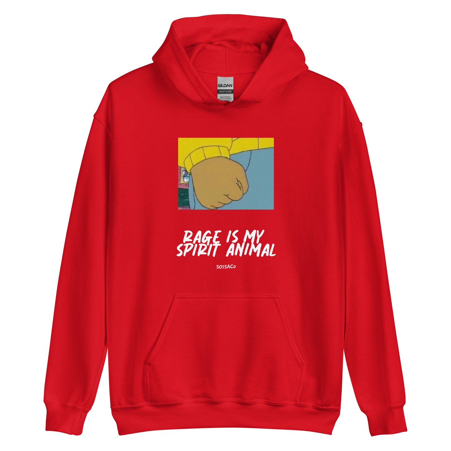 Rage Spirit Animal Unisex Hoodie