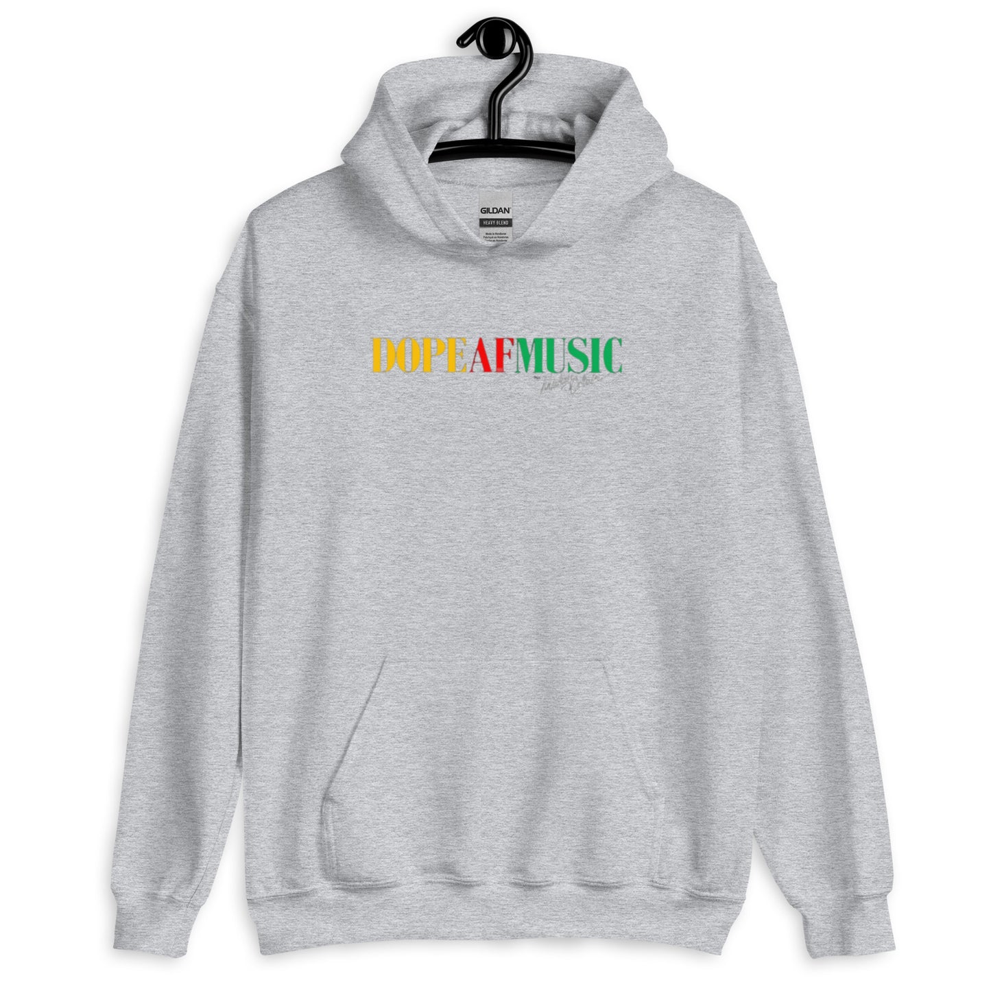 DopeAF Music MC Unisex Hoodie