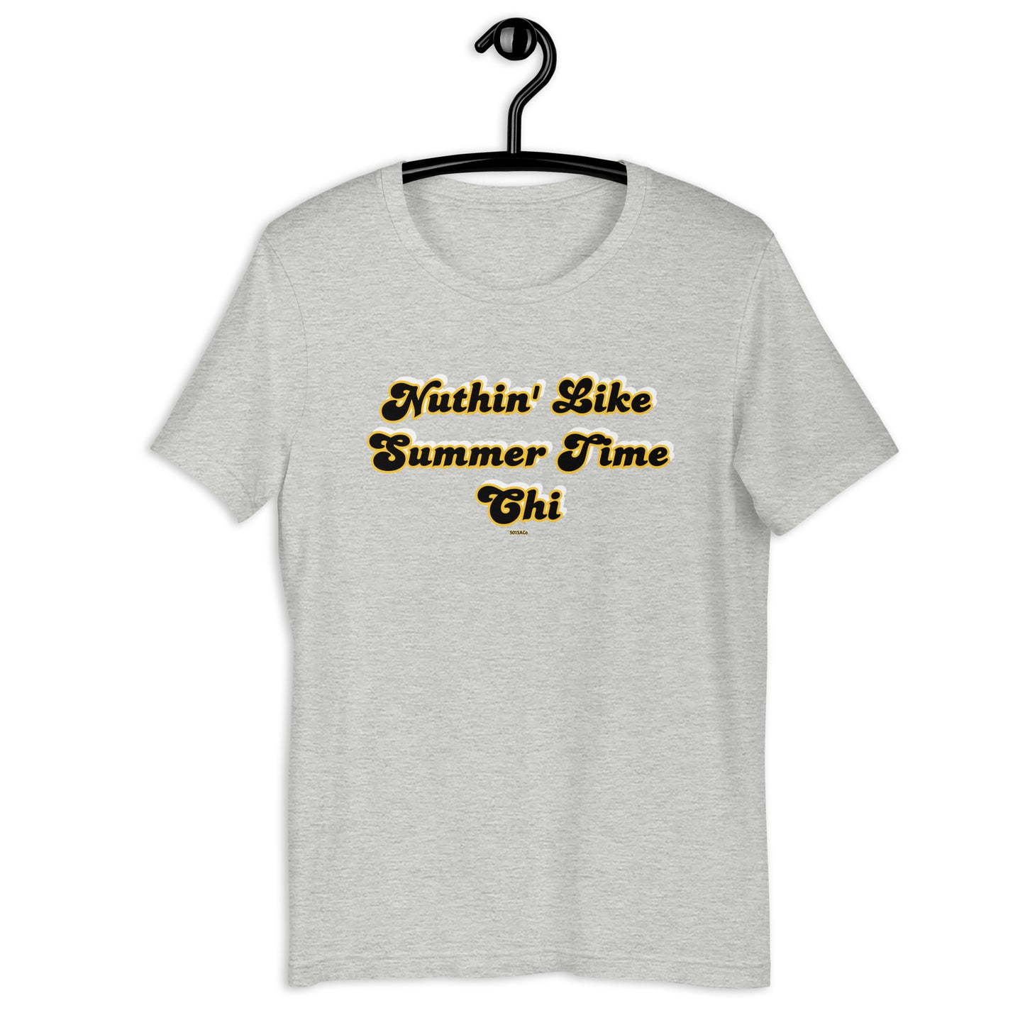 Summer Time Chi 2.0 black/gold print Unisex t-shirt