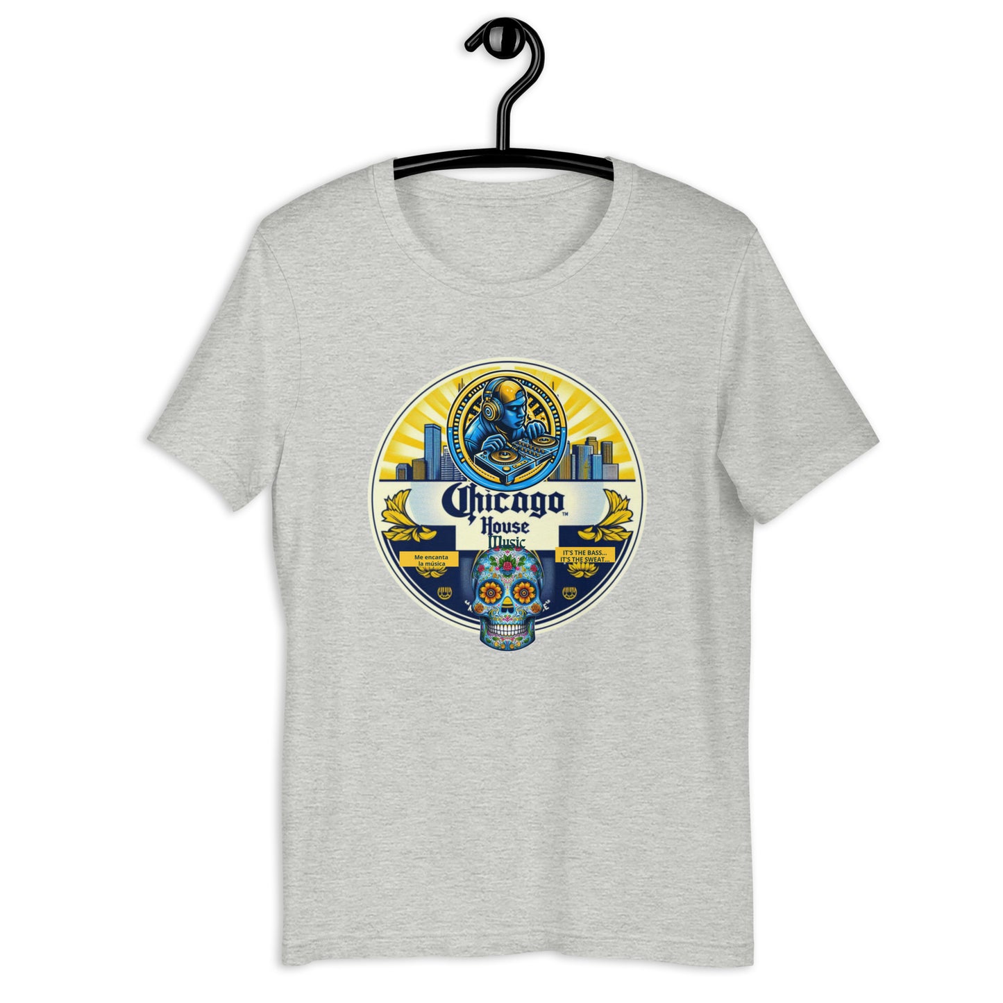 Cerveza House Music Unisex t-shirt