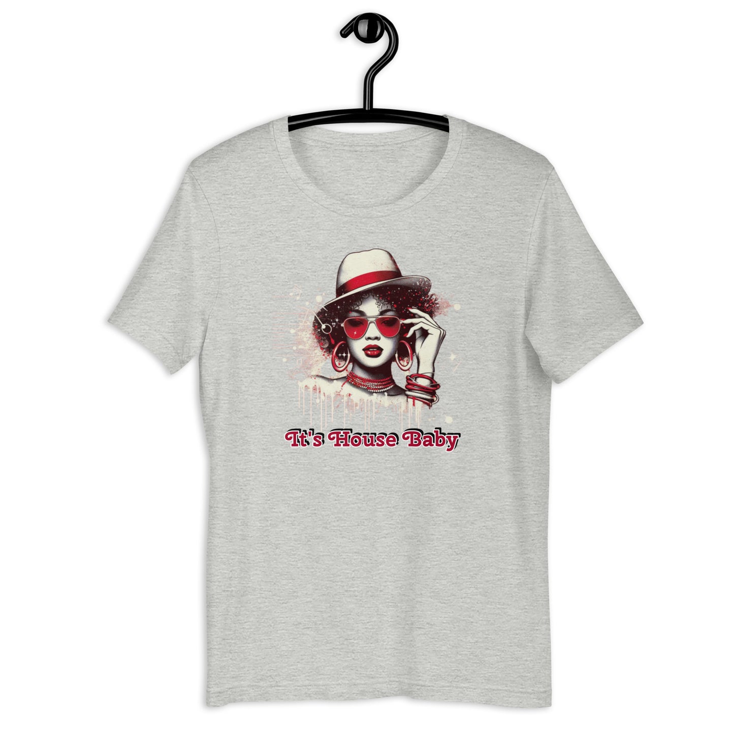 IHB Red White Lady Unisex t-shirt