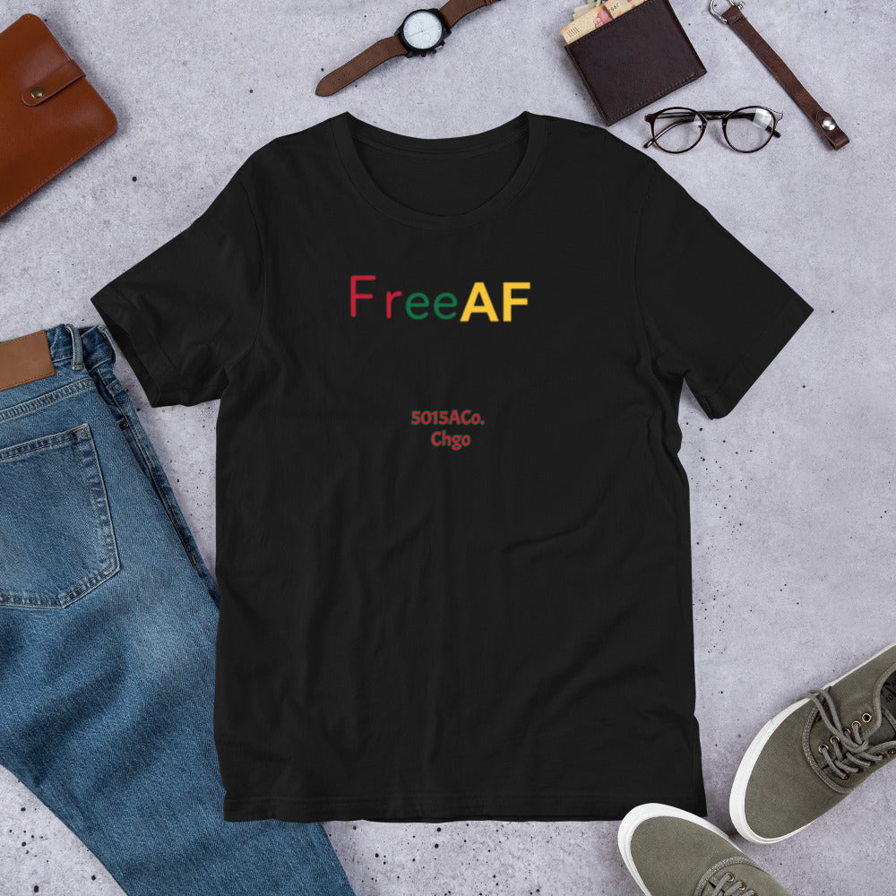 FreeAF Juneteenth Unisex t-shirt