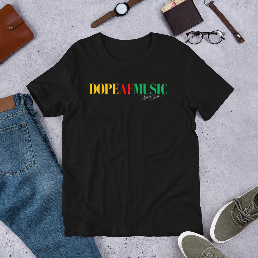 DopeAF Music  MC Edition Unisex t-shirt