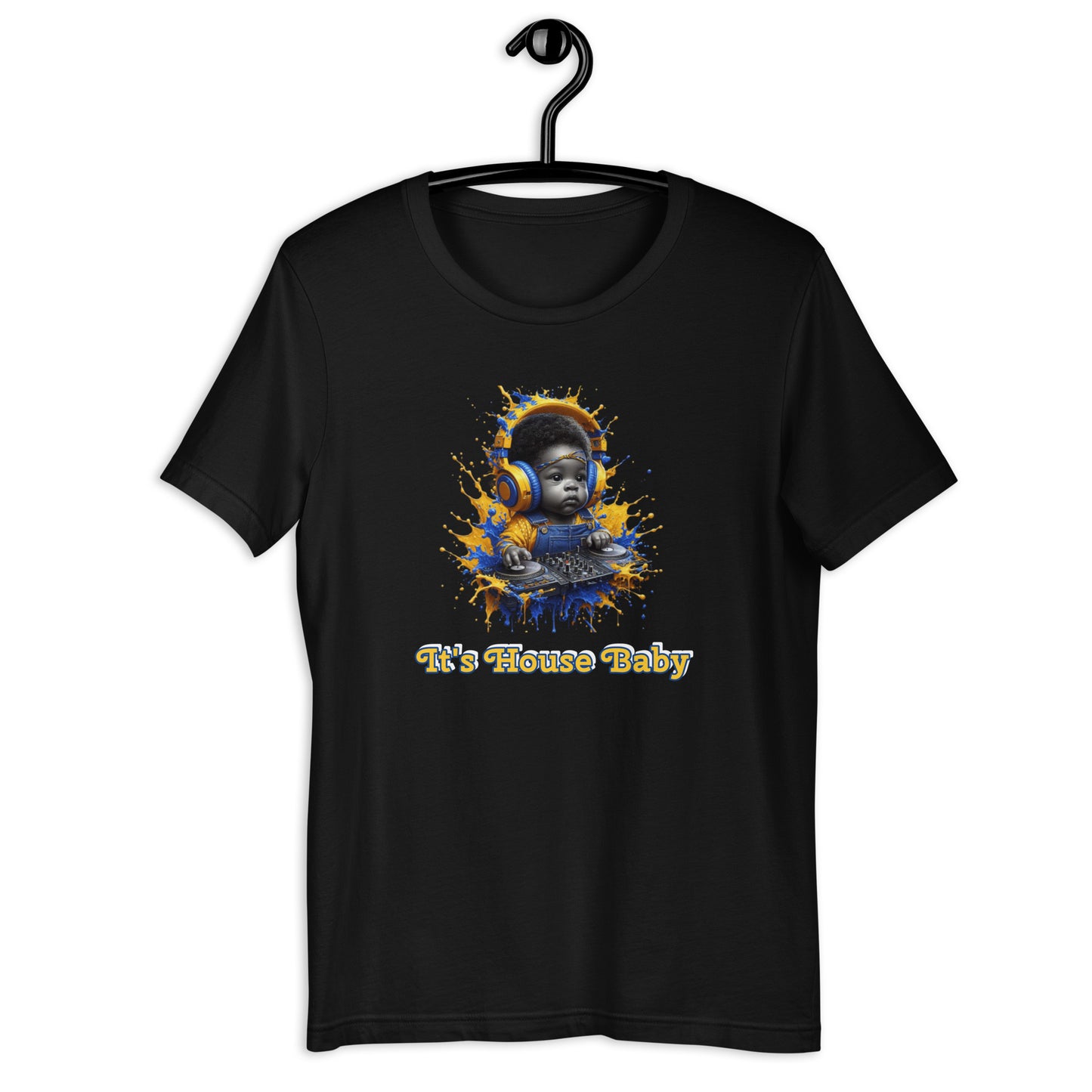 IHB Royal/Gold Splash Baby Unisex t-shirt