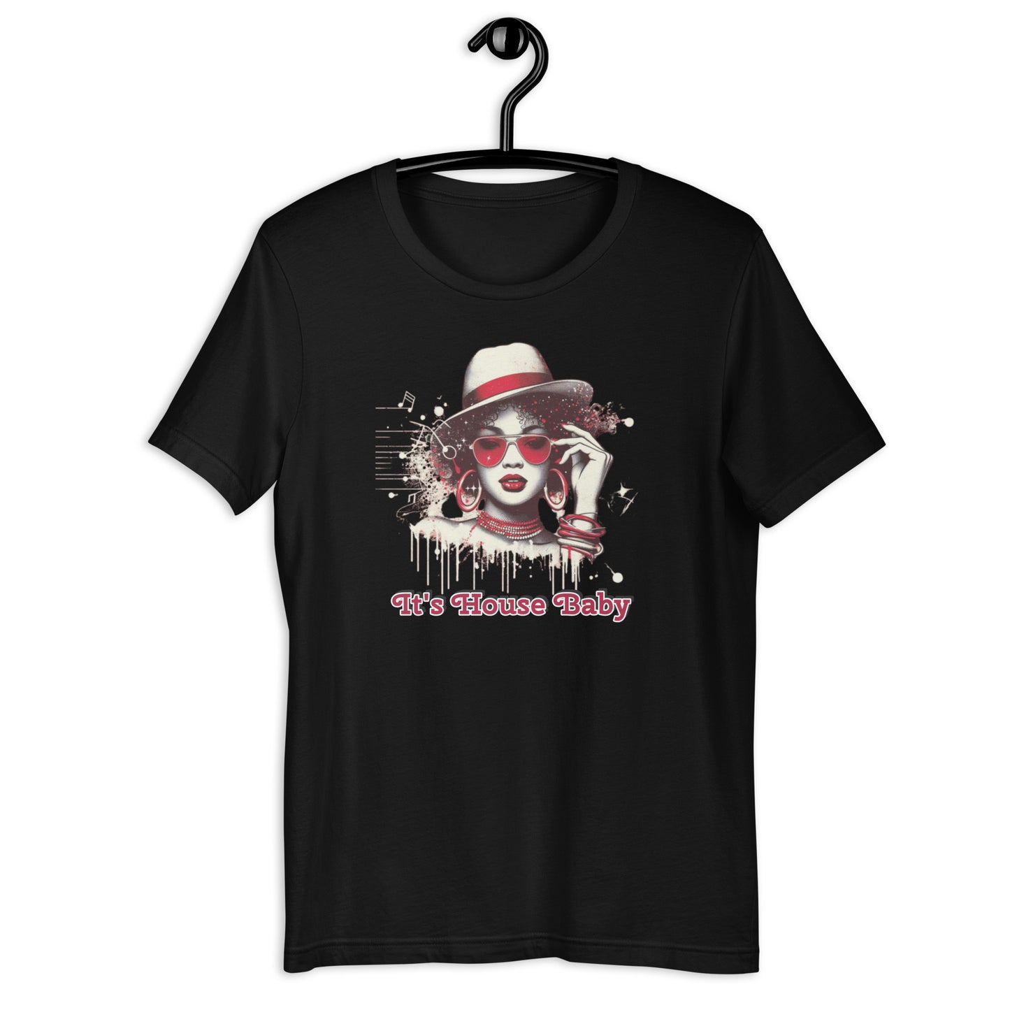 IHB Red White Lady Unisex t-shirt