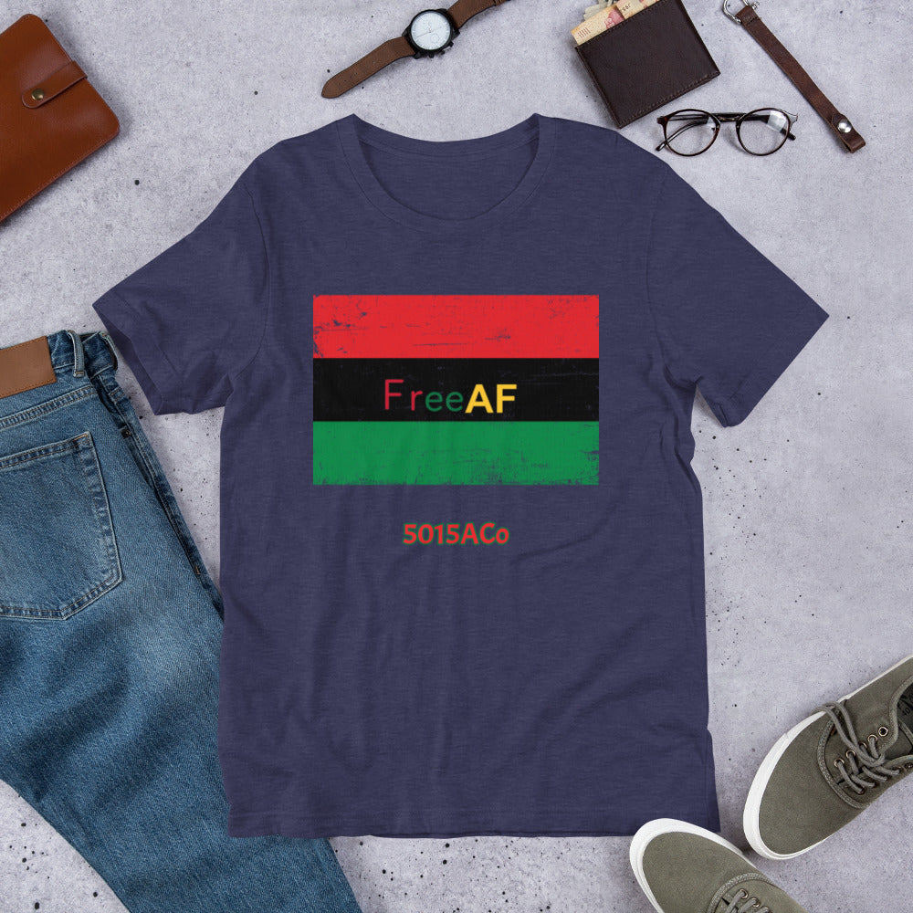 FreeAF 2.0 Juneteenth Unisex t-shirt