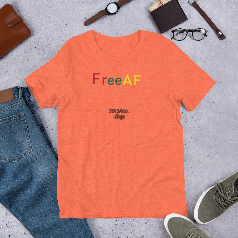 FreeAF Juneteenth Unisex t-shirt