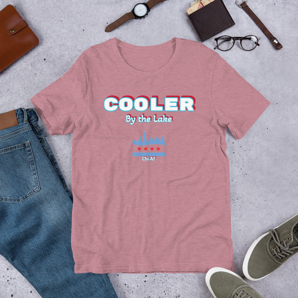 Cooler  By the Lake Unisex t-shirt