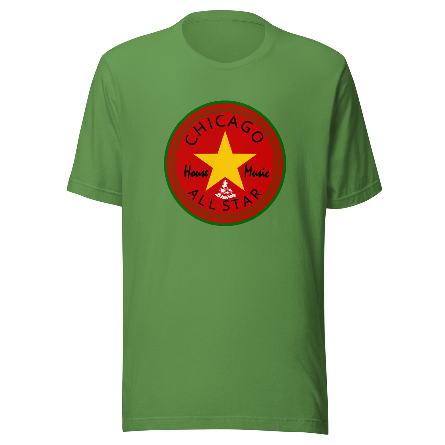 Afro House All-Star red background Unisex t-shirt