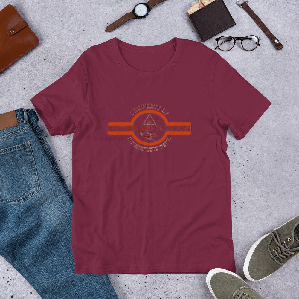 Brother Rice Property Of Unisex t-shirt