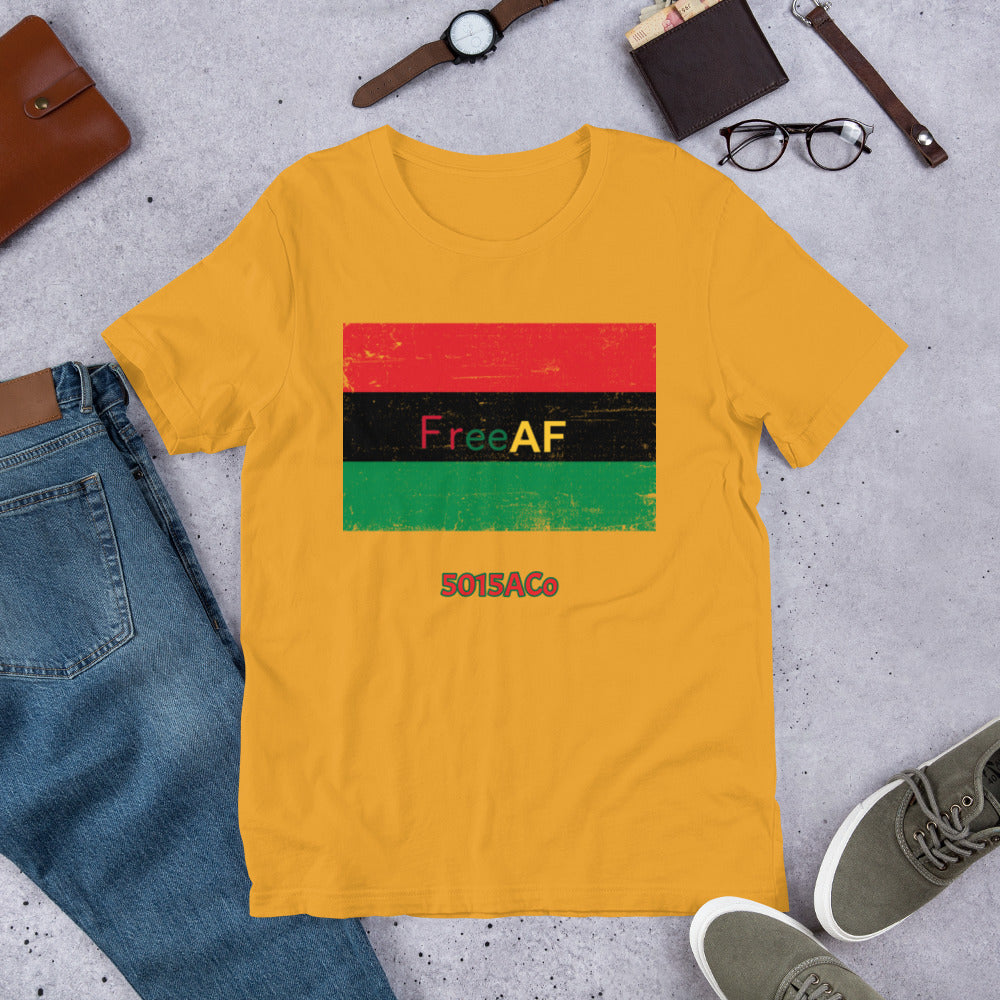 FreeAF 2.0 Juneteenth Unisex t-shirt