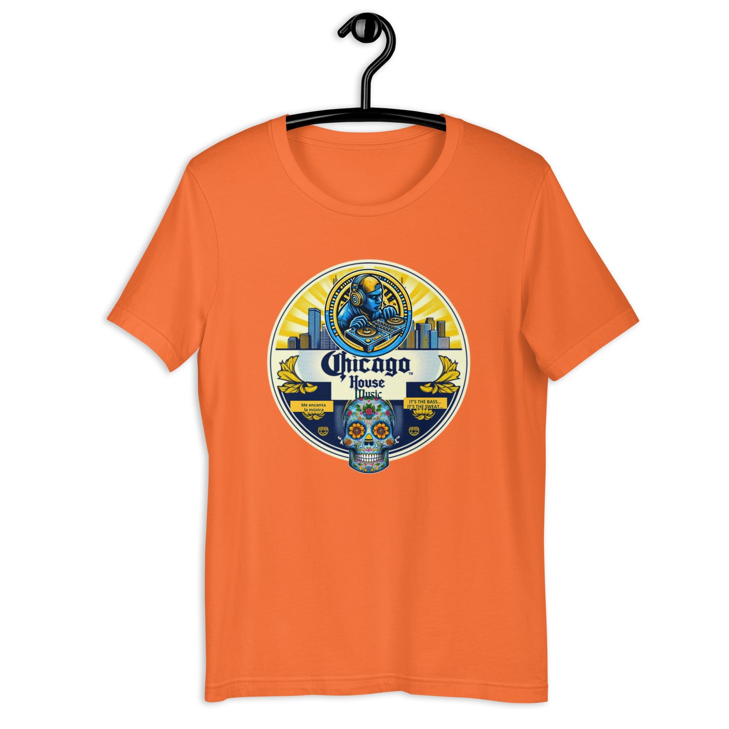 Cerveza House Music Unisex t-shirt