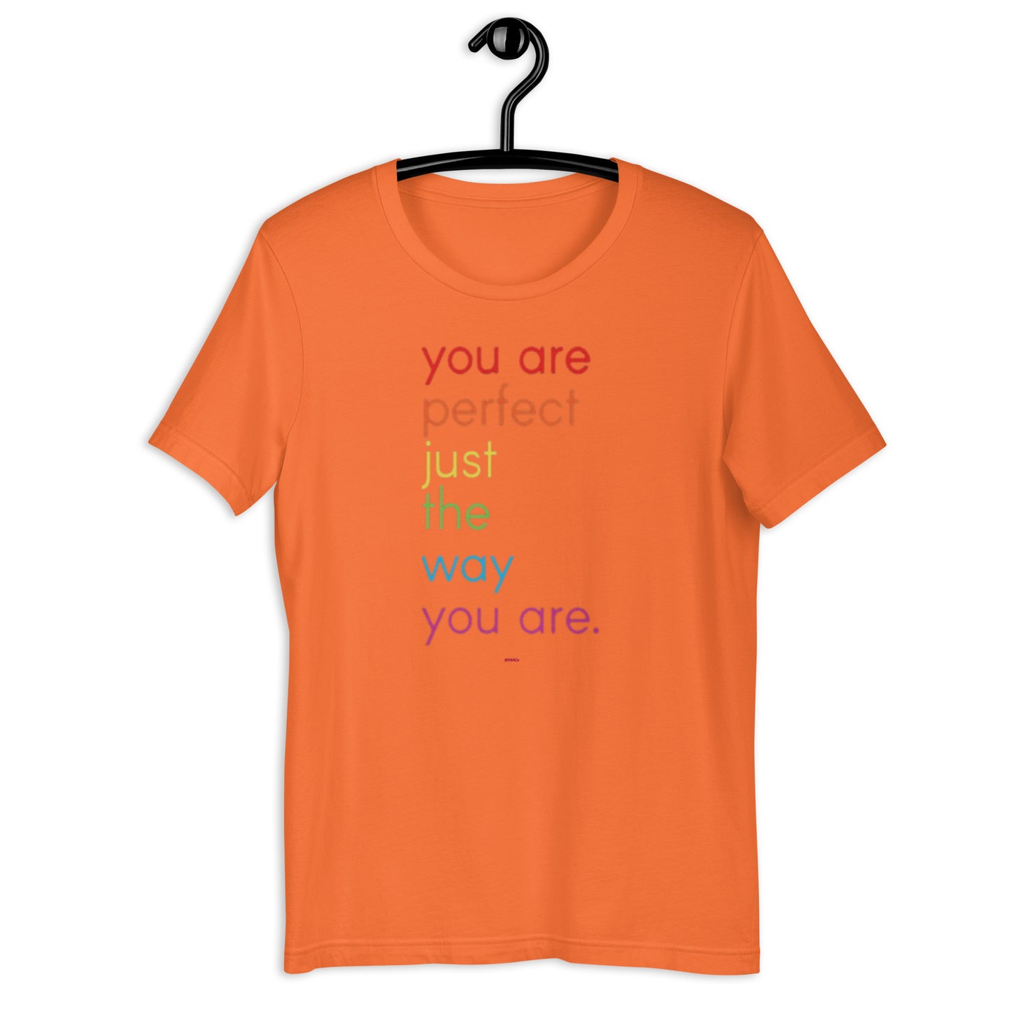 Perfect As You Are Unisex t-shirt