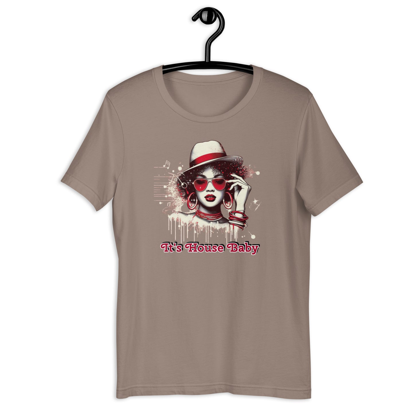 IHB Red White Lady Unisex t-shirt