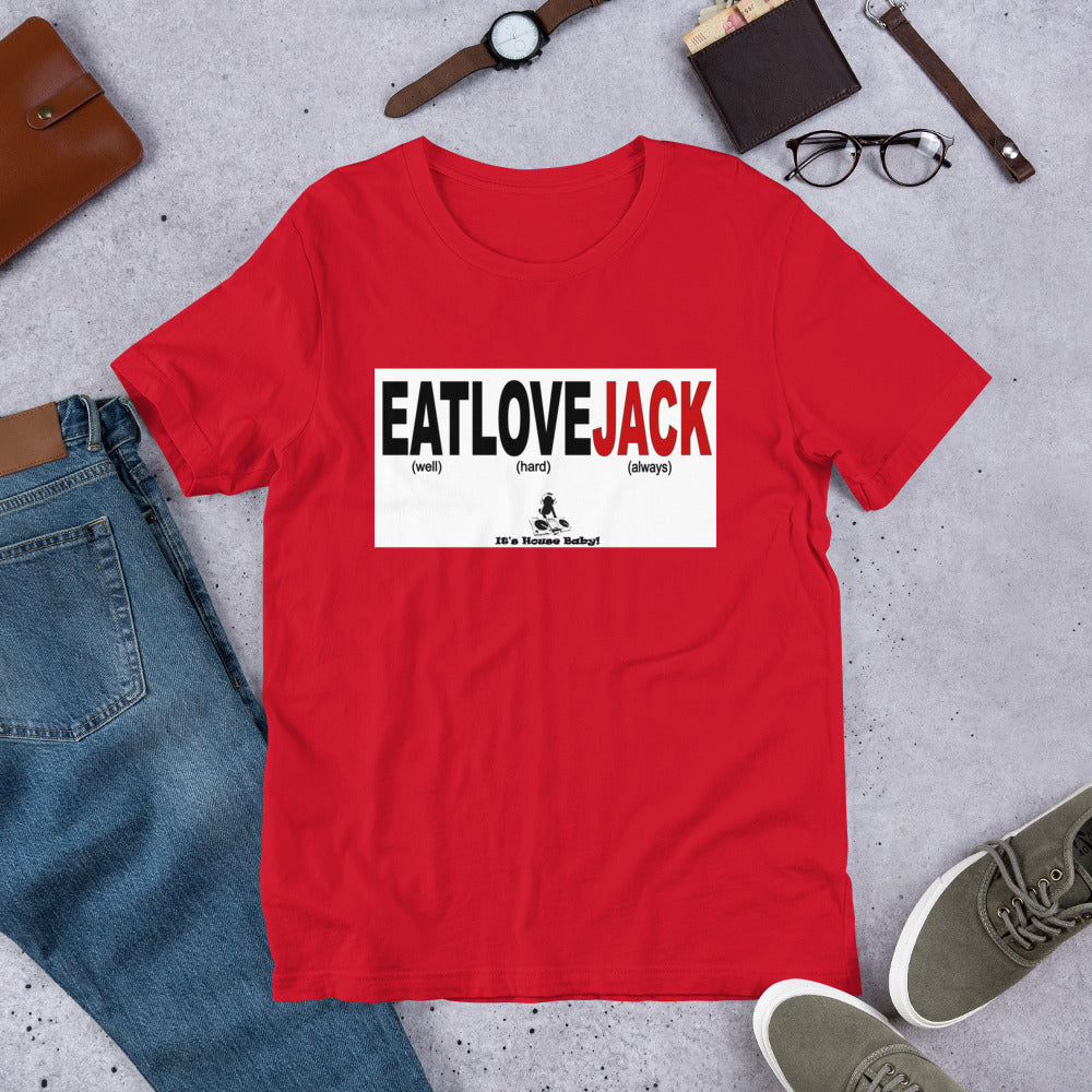 Eat Luv Jack Unisex t-shirt