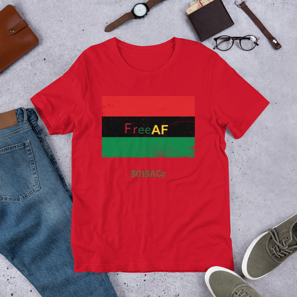 FreeAF 2.0 Juneteenth Unisex t-shirt