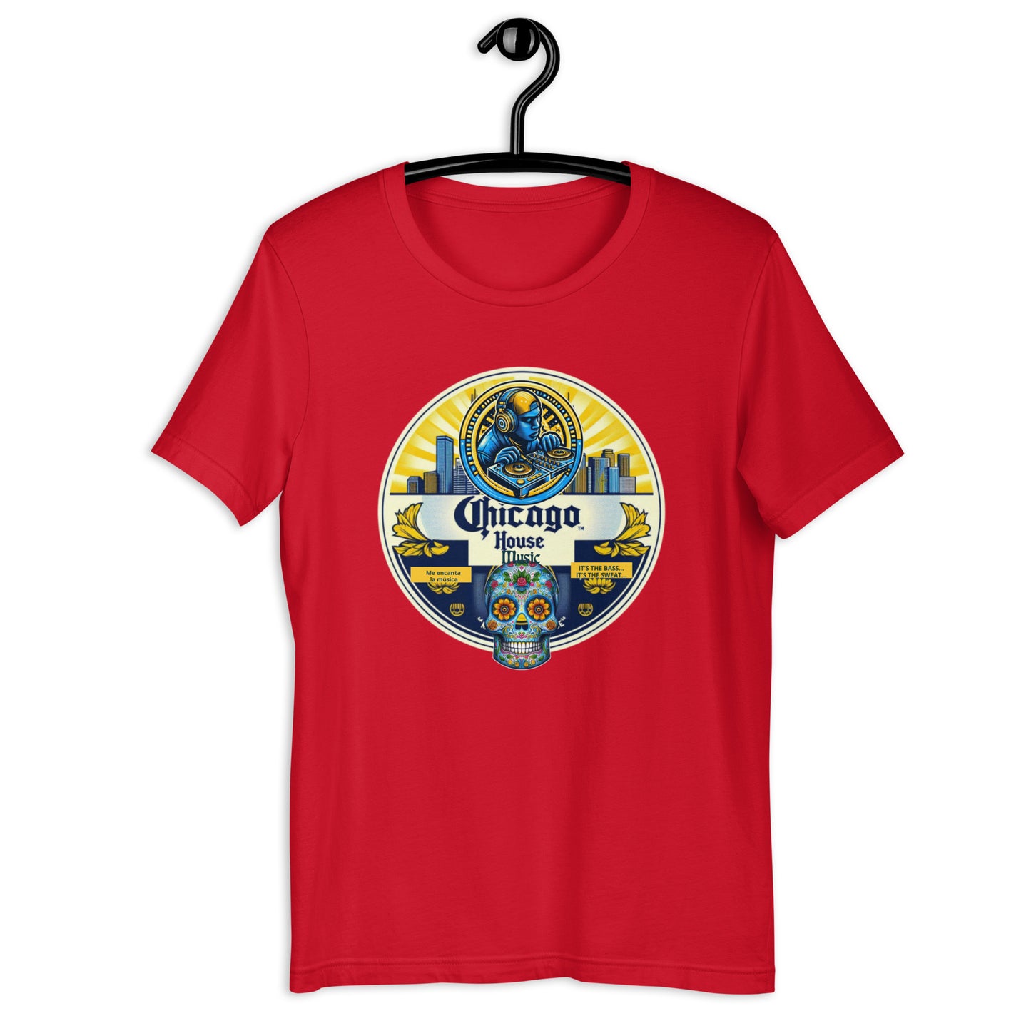 Cerveza House Music Unisex t-shirt