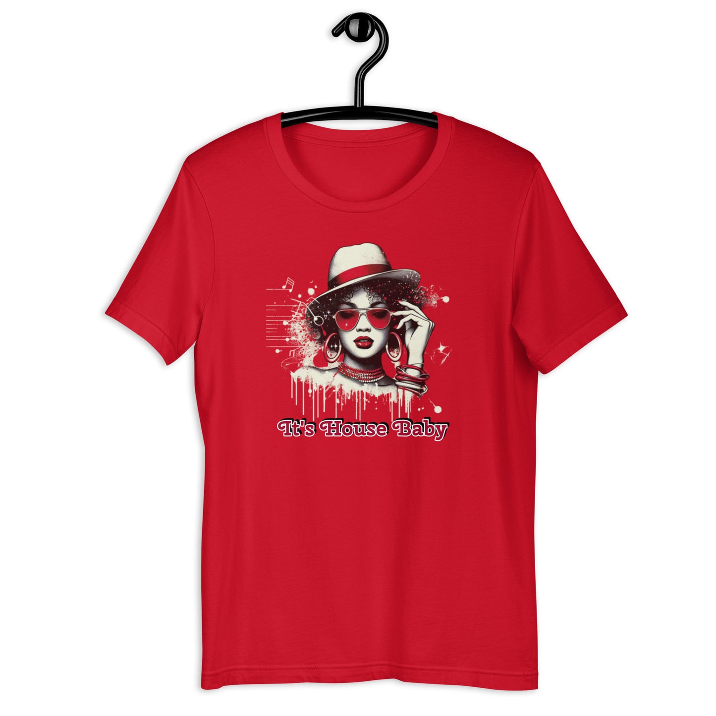 IHB Red White Lady Unisex t-shirt