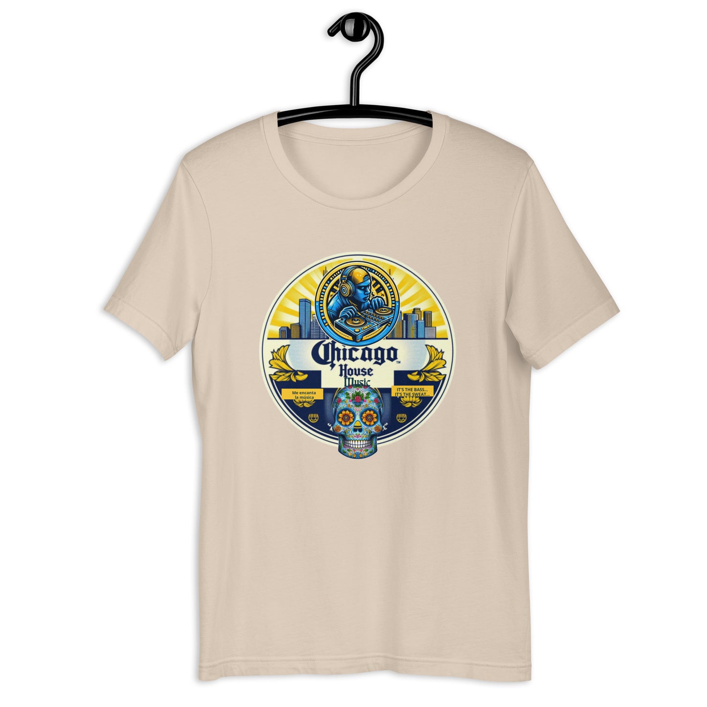 Cerveza House Music Unisex t-shirt