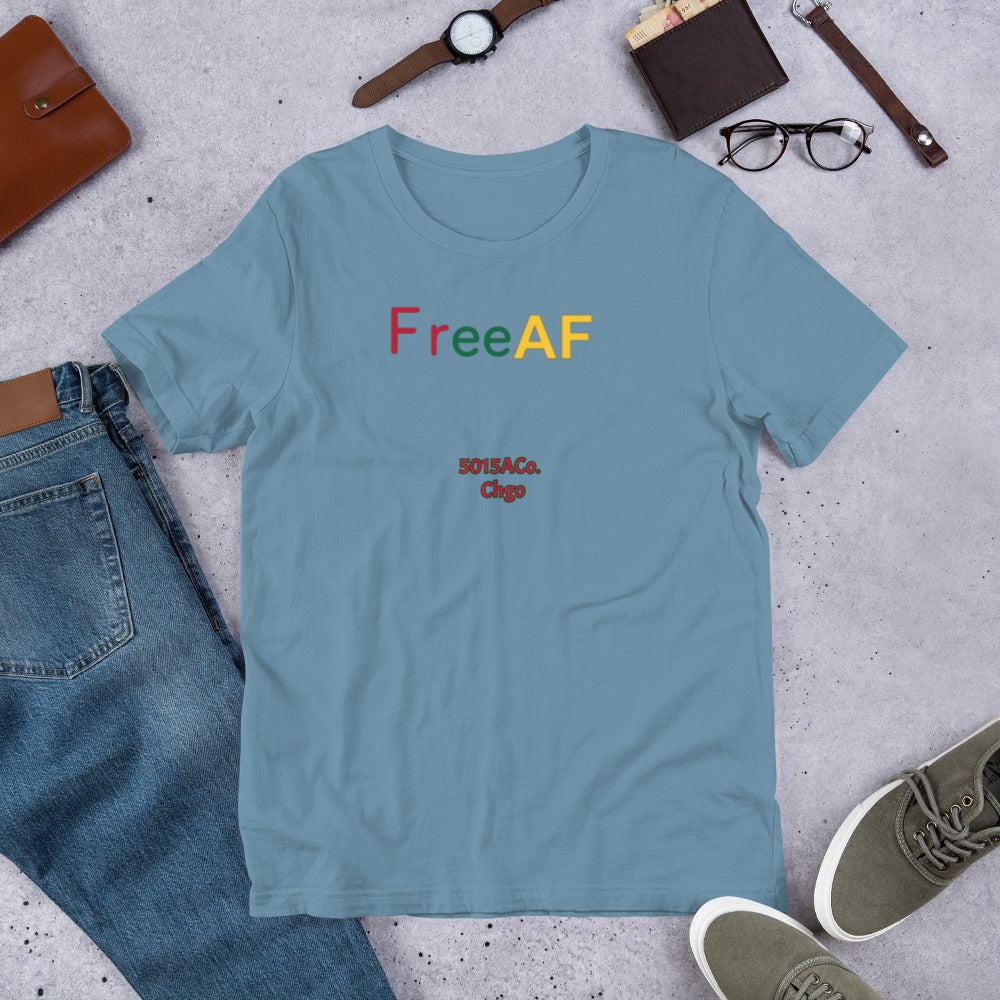 FreeAF Juneteenth Unisex t-shirt