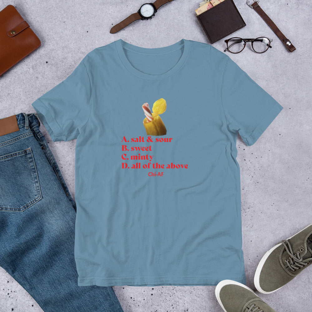 Pickle N Peppermint Unisex t-shirt