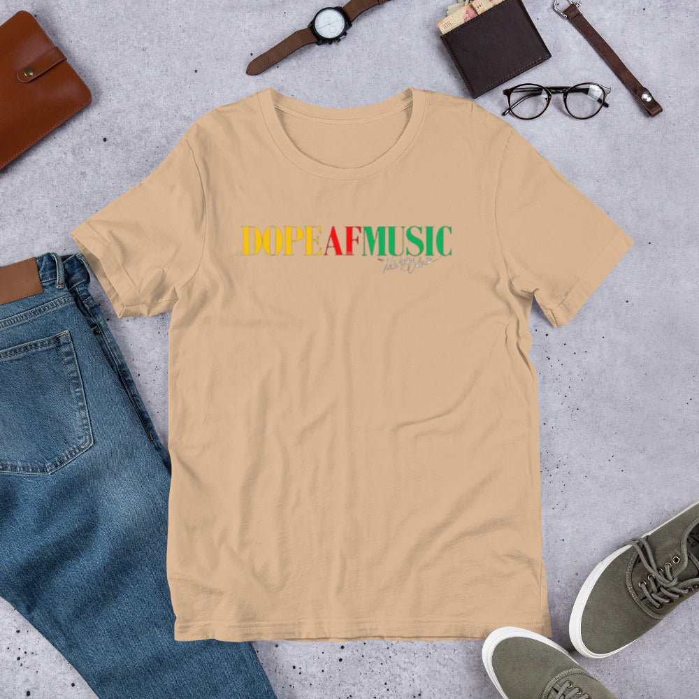 DopeAF Music  MC Edition Unisex t-shirt