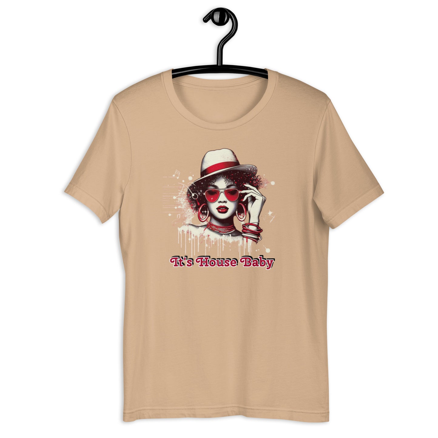 IHB Red White Lady Unisex t-shirt