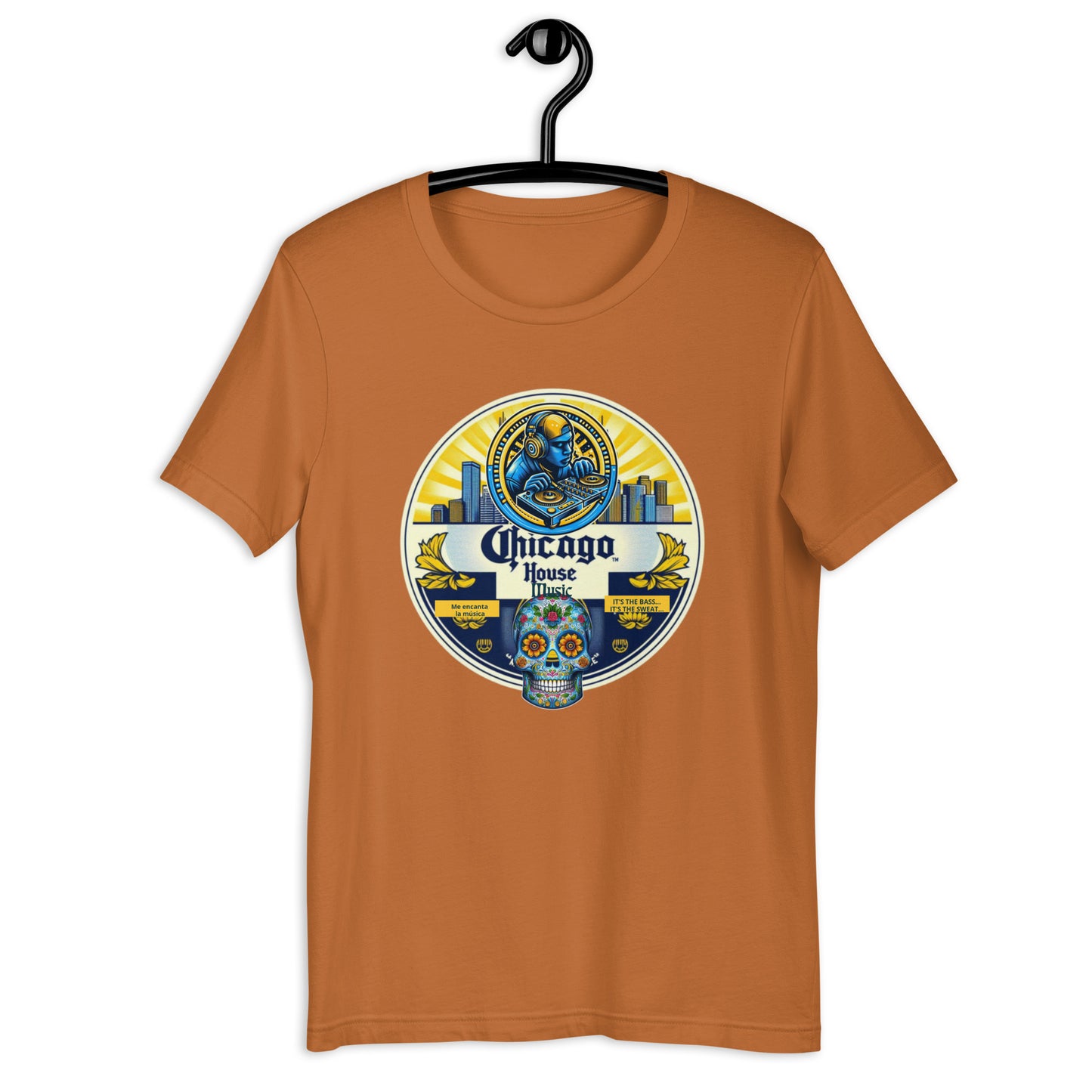 Cerveza House Music Unisex t-shirt