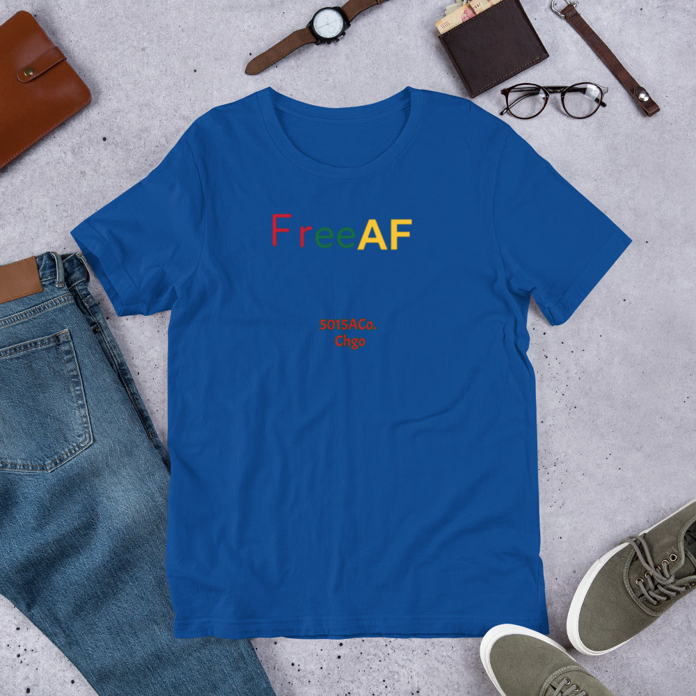 FreeAF Juneteenth Unisex t-shirt