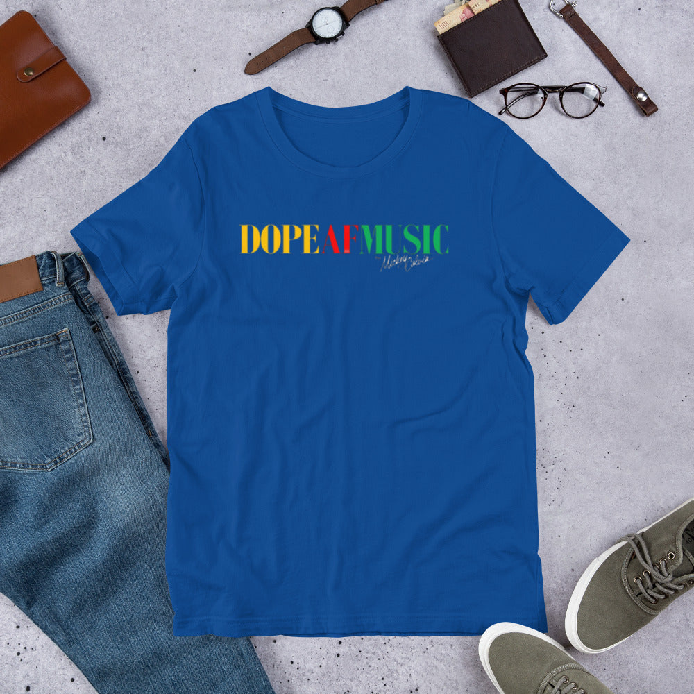 DopeAF Music  MC Edition Unisex t-shirt