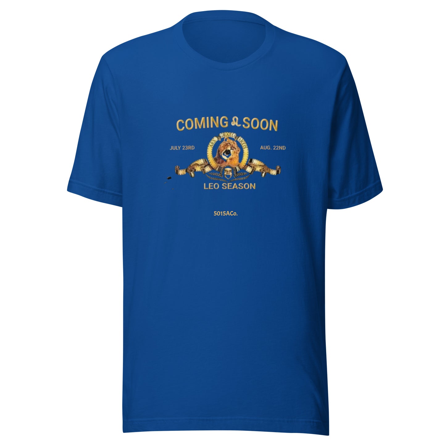 Leo Season Coming Unisex t-shirt