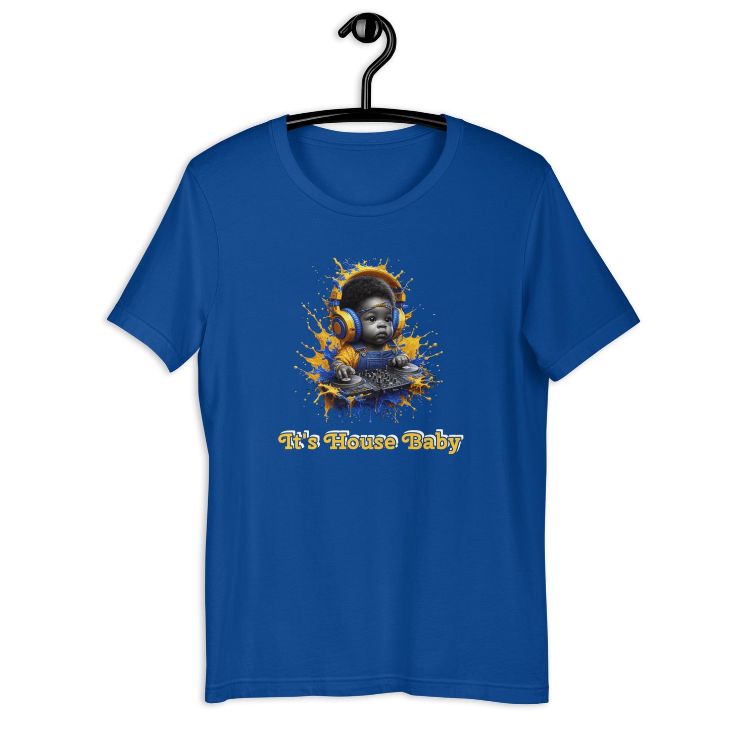 IHB Royal/Gold Splash Baby Unisex t-shirt