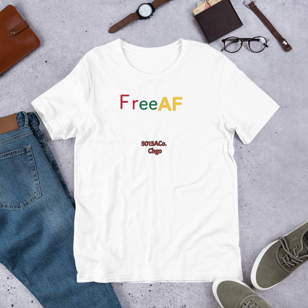 FreeAF Juneteenth Unisex t-shirt